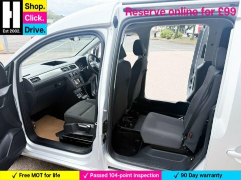 Volkswagen Caddy Life Mpv 2.0 Tdi Bluemotion Tech Dsg Euro 6 Ss Silver #26