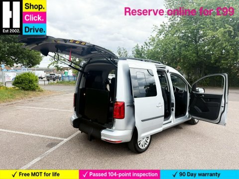 Volkswagen Caddy Life Mpv 2.0 Tdi Bluemotion Tech Dsg Euro 6 Ss Silver #18