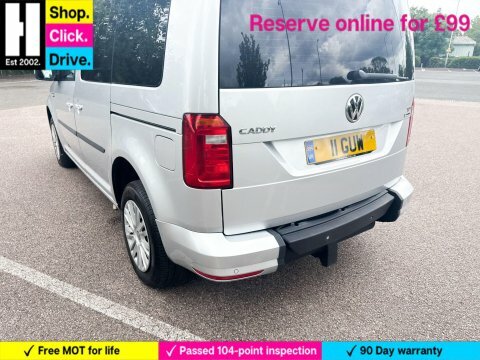 Volkswagen Caddy Life Mpv 2.0 Tdi Bluemotion Tech Dsg Euro 6 Ss Silver #16