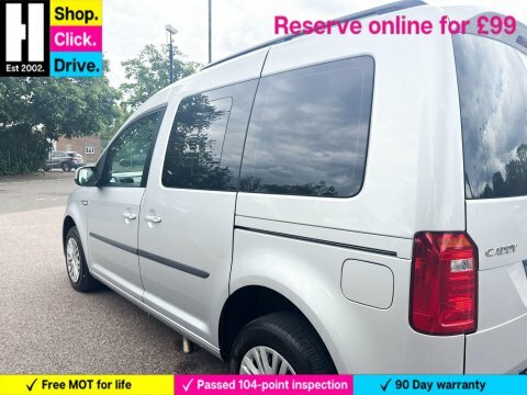 Volkswagen Caddy Life Mpv 2.0 Tdi Bluemotion Tech Dsg Euro 6 Ss Silver #17
