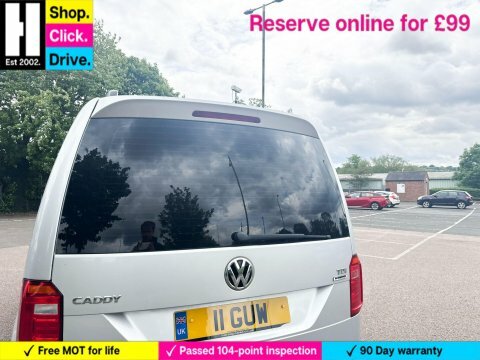 Volkswagen Caddy Life Mpv 2.0 Tdi Bluemotion Tech Dsg Euro 6 Ss Silver #15