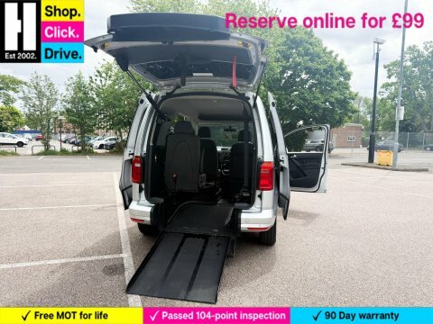 Volkswagen Caddy Life Mpv 2.0 Tdi Bluemotion Tech Dsg Euro 6 Ss Silver #24