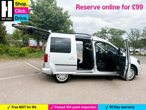 Volkswagen Caddy Life Mpv 2.0 Tdi Bluemotion Tech Dsg Euro 6 Ss Silver #20