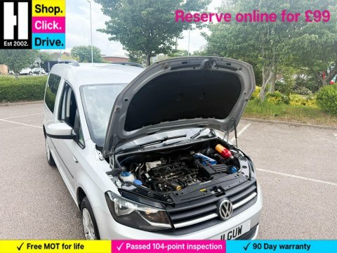 Volkswagen Caddy Life Mpv 2.0 Tdi Bluemotion Tech Dsg Euro 6 Ss Silver #53