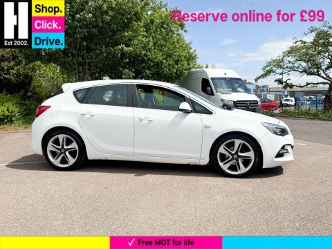 Vauxhall Astra 1.6 16V Limited BV65DWL White #4