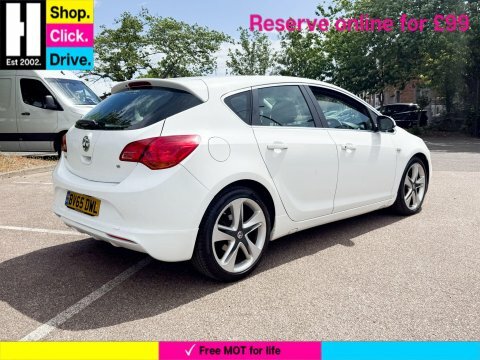 Vauxhall Astra 1.6 16V Limited BV65DWL White #5
