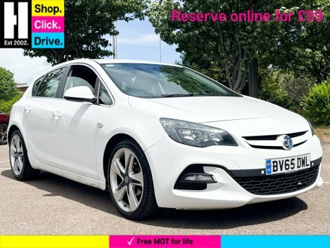 Vauxhall Astra 1.6 16V Limited White