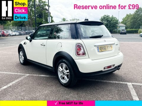 Mini Hatch 1.6 Cooper Hatchback RV61XYT White #5