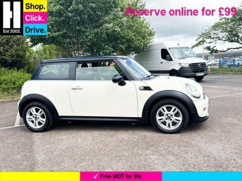 Mini Hatch 1.6 Cooper Hatchback RV61XYT White #2