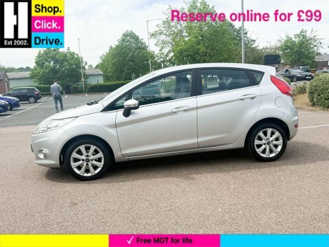 Ford Fiesta 1.25 Zetec Hatchback RJ10BYL Silver #6