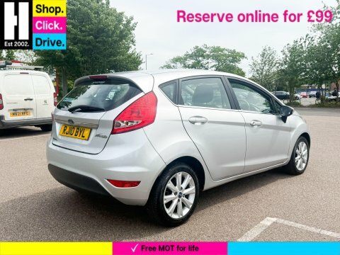 Ford Fiesta 1.25 Zetec Hatchback RJ10BYL Silver #3