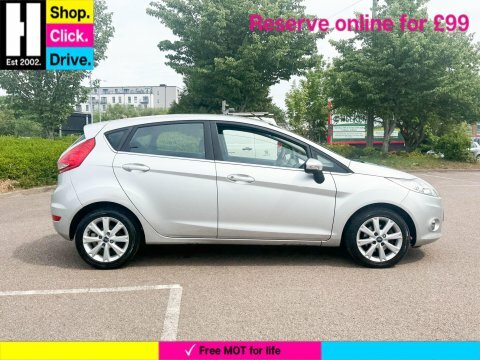 Ford Fiesta 1.25 Zetec Hatchback RJ10BYL Silver #2
