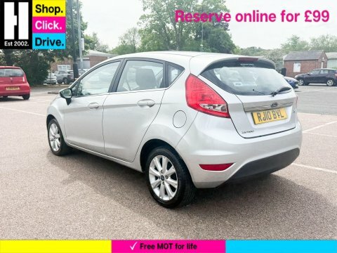 Ford Fiesta 1.25 Zetec Hatchback RJ10BYL Silver #5