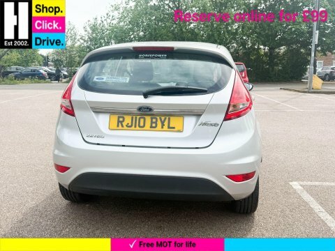 Ford Fiesta 1.25 Zetec Hatchback RJ10BYL Silver #4