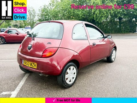 Ford KA 1.3 Hatchback RA53WZH Red #3