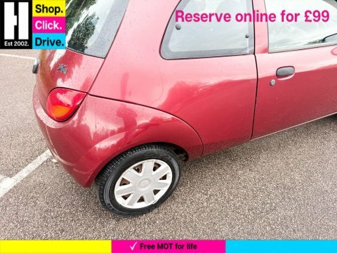 Ford KA 1.3 3dr Red #12