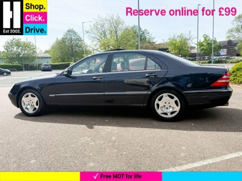 Mercedes-Benz S Class 5.8 S600 L Blue #6