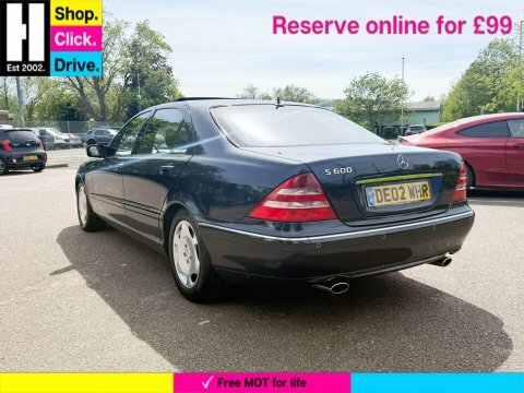 Mercedes-Benz S Class 5.8 S600 L Blue #5
