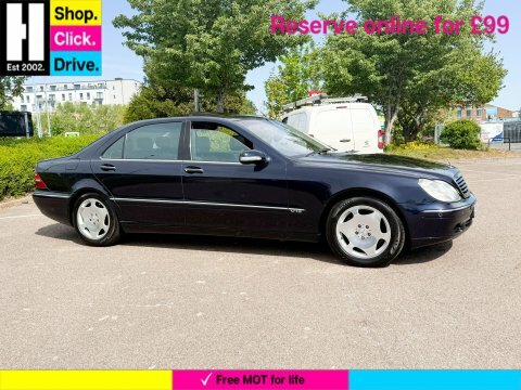 Mercedes-Benz S Class 5.8 S600 L Blue #2