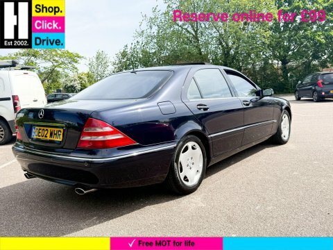 Mercedes-Benz S Class 5.8 S600 L Blue #3