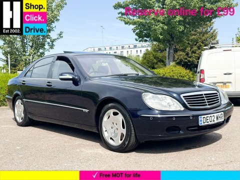 Mercedes-Benz S Class 5.8 S600 L Blue