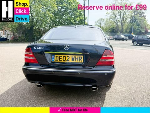 Mercedes-Benz S Class 5.8 S600 L Blue #4