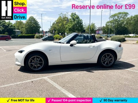 Mazda MX-5 1.5 Skyactiv-g Se BD19OJT White #6