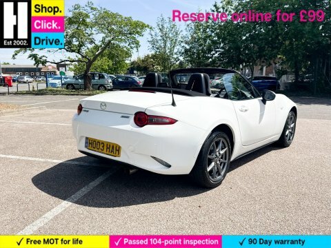 Mazda MX-5 1.5 Skyactiv-g Se BD19OJT White #3
