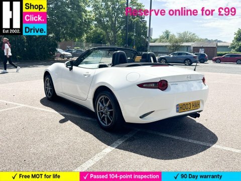 Mazda MX-5 1.5 Skyactiv-g Se BD19OJT White #5