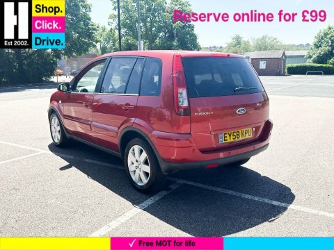 Ford Fusion 1.6 Plus Hatchback Red #5