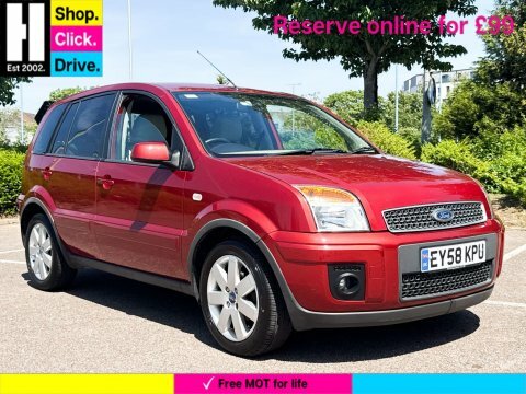 Ford Fusion 1.6 Plus Hatchback Red
