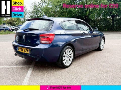BMW 1 Series 2.0 116D Sport RV64SZN Blue #5