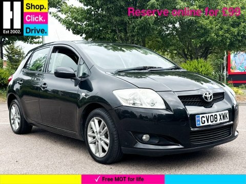Toyota Auris 1.6 Tr Hatchback Black