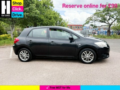 Toyota Auris 1.6 Tr Hatchback GV08XWK Black #4
