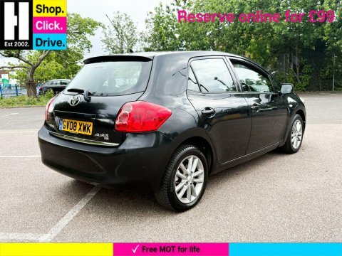 Toyota Auris 1.6 Tr Hatchback GV08XWK Black #5