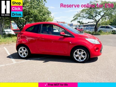 Ford KA 1.2 Zetec Hatchback FD65WVE Red #4