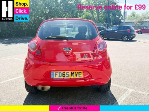 Ford KA 1.2 Zetec Hatchback FD65WVE Red #6