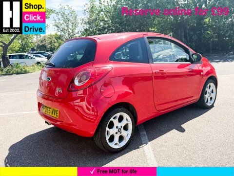 Ford KA 1.2 Zetec Hatchback FD65WVE Red #5