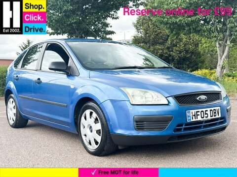 Ford Focus 1.6 LX Hatchback Blue