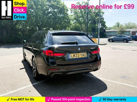 BMW 5 Series 2.0 530E 12Kwh LM23YMZ Black #4