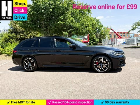 BMW 5 Series 2.0 530E 12Kwh LM23YMZ Black #2