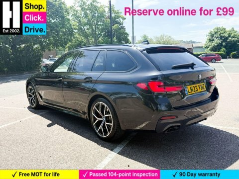 BMW 5 Series 2.0 530E 12Kwh LM23YMZ Black #5