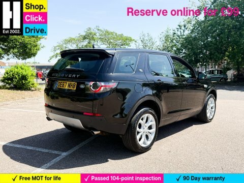 Land Rover Discovery Sport 2.0 Td4 Hse OE67NHB Black #5