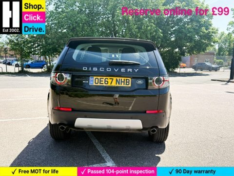 Land Rover Discovery Sport 2.0 Td4 Hse OE67NHB Black #6