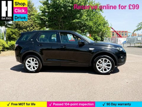 Land Rover Discovery Sport 2.0 Td4 Hse OE67NHB Black #4