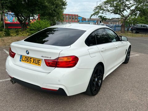 BMW 4 Series 2.0 420D M LO65XUE White #3
