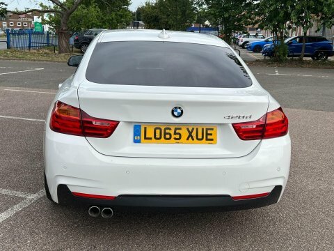 BMW 4 Series 2.0 420D M LO65XUE White #4