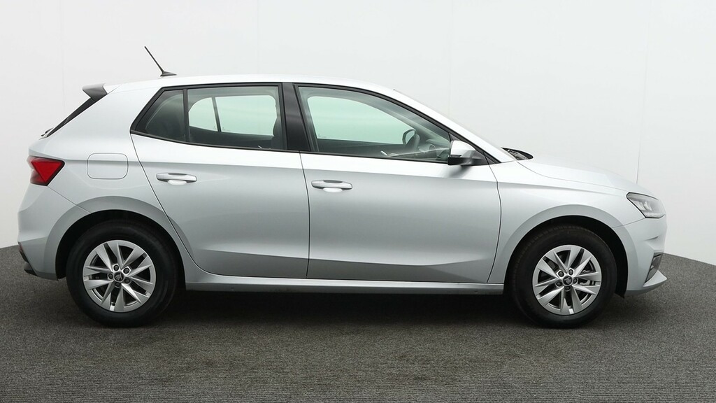 Skoda Fabia 1.0 Tsi Se Edition Hatchback Dsg Euro 6 FT74GNJ Silver #4