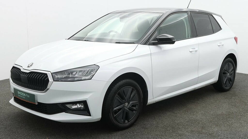 Skoda Fabia 1.0 Mpi Design Edition Hatchback FV25KLK White #3