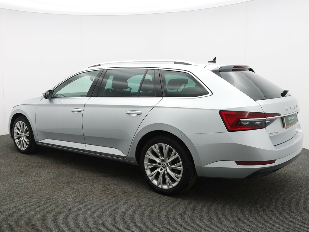 Skoda Superb 2.0 Tdi Cr Se L Dsg Silver #5